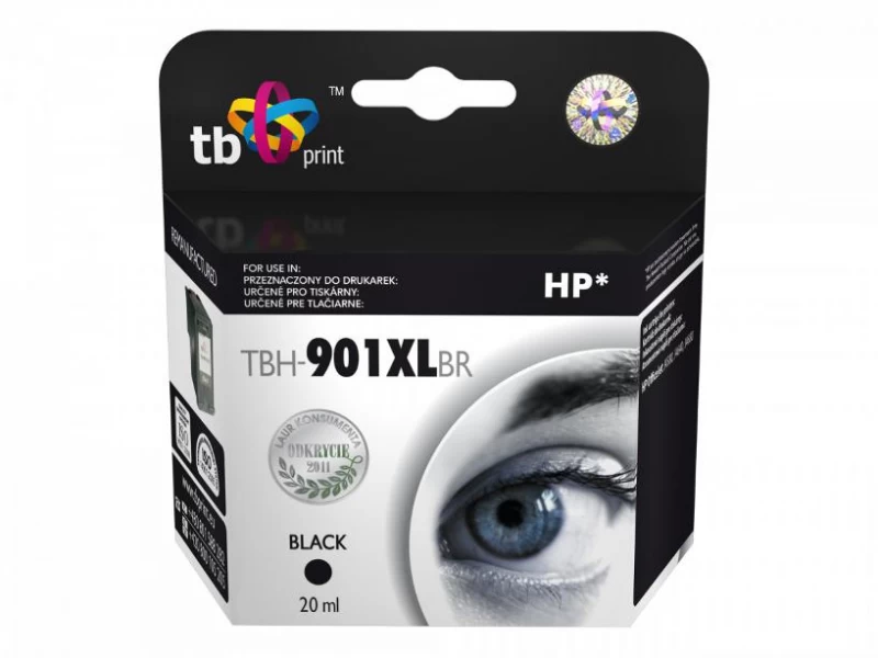 Tb Print Tbh-901xlbr Papildymas, Skirtas Hp Cc654ae Tbh-901xlbr