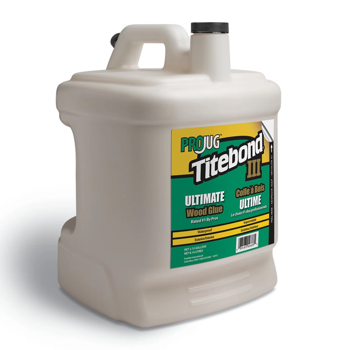 Medienos Klijai “Titebond III ULTIMATE” 8,14l/9,9kg