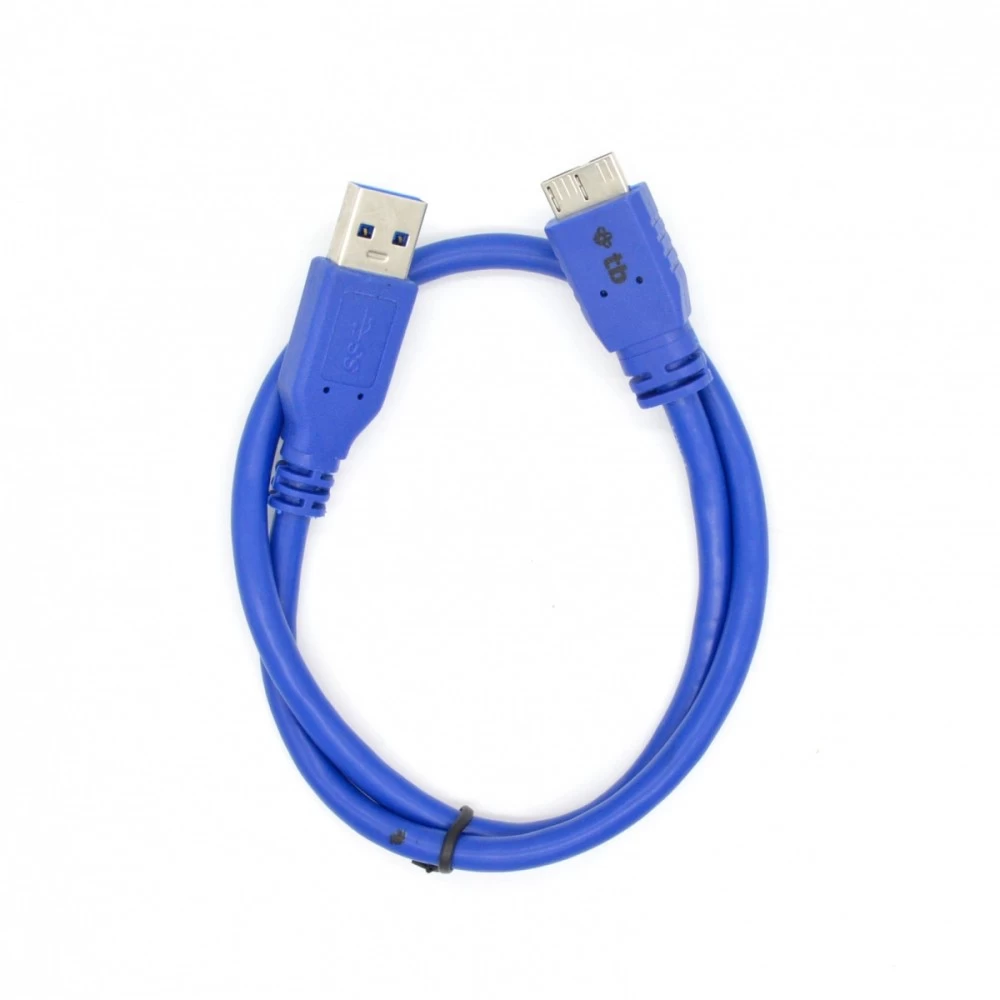TB USB 3.0.-Micro USB    1 m. cable blue