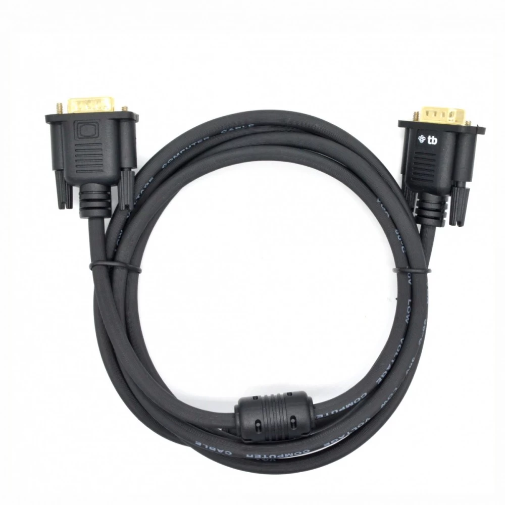 TB VGA Cable 15M-15M     1.8 m. black gold