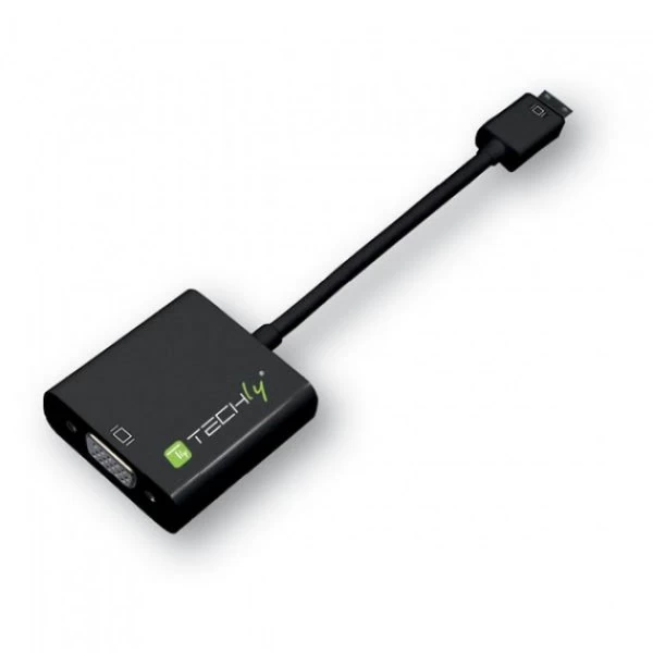 Techly 302921 Mini Hdmi - Vga Keitiklis