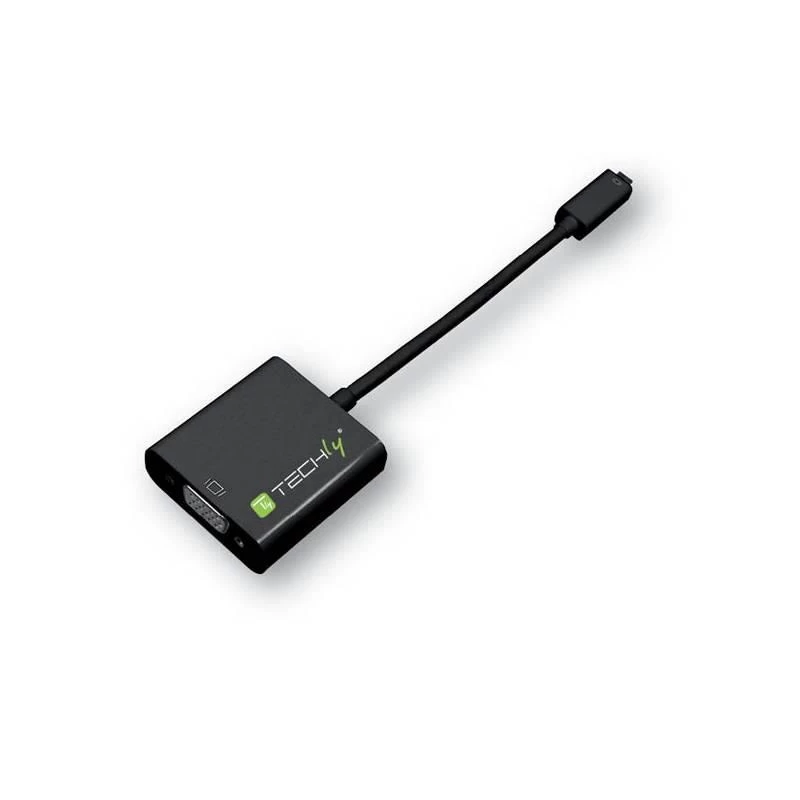 Techly 302938 Micro Hdmi - Vga Keitiklis