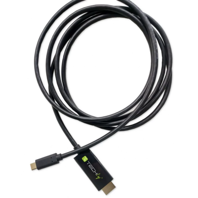 Techly Iadap Usbc-hdmi2ty 2m /s1x C Tipo Usb 1x Hdmi