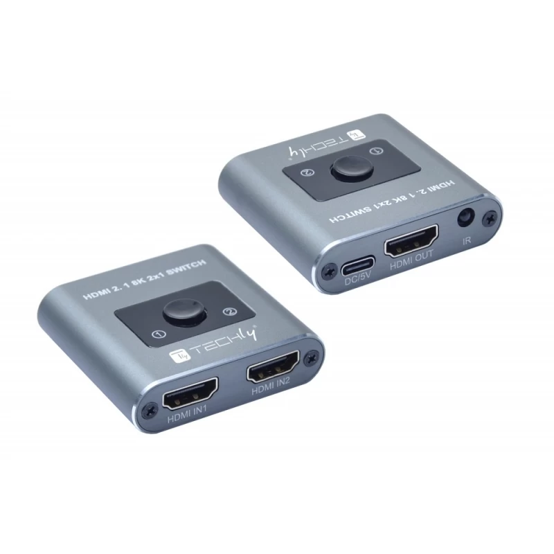 Techly Idata Hdmi-2128kt Vaizdo Perjungiklis / Skirstytuvas