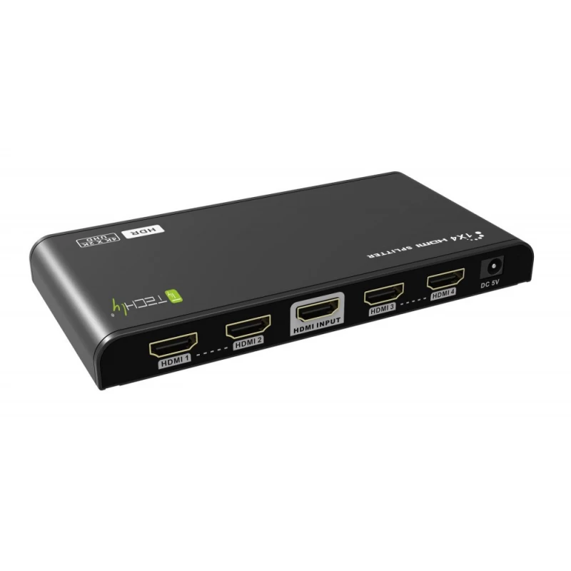Techly Idata Hdmi2-4k4hdr Vaizdo Perjungiklis / Skirstytuvas