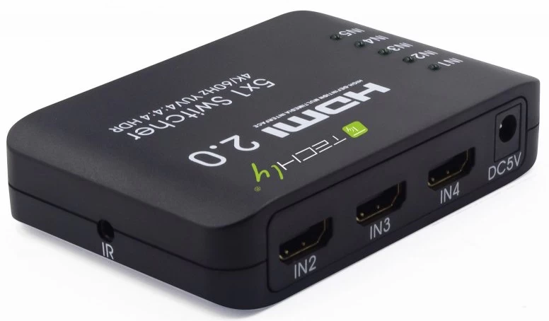 Techly Idata Hdmi2-4k5160 Vaizdo Perjungiklis / Skirstytuvas
