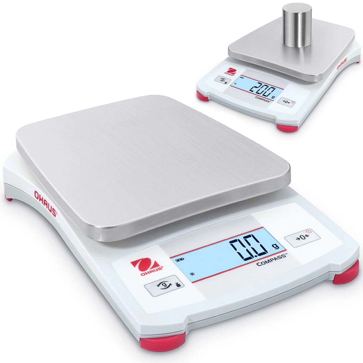 Techninės Mokomosios Tiksliosios Kontrolinės Svarstyklės Su Akumuliatoriumi Compass Cx 1200g / 0,1g - Ohaus Cx1201 Techninės Mokomosios Tiksliosios Kontrolinės Svarstyklės Su Akumuliatoriumi Compass Cx 1200g / 0,1g - Ohaus Cx1201