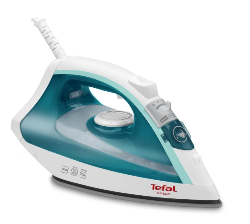 Tefal Garų Lygintuvas Fv1710 Ultimate Anticalc (1800 W / Turkio Spalvos)