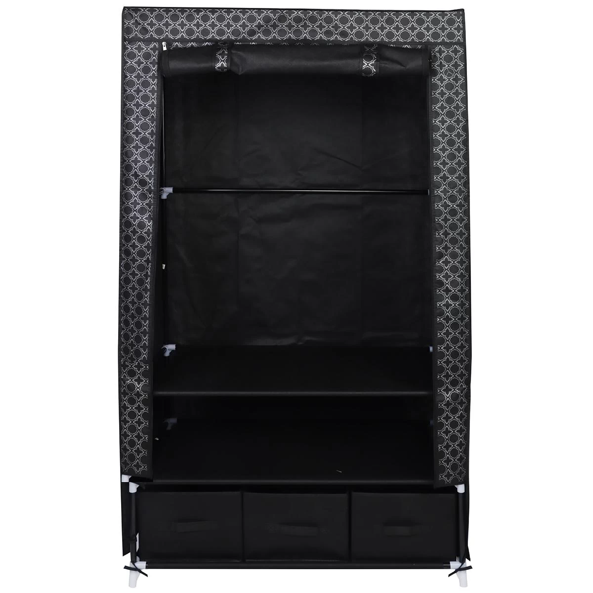Tekstilinis Gardrobe 88x50x160cm Ornamentas 45245
