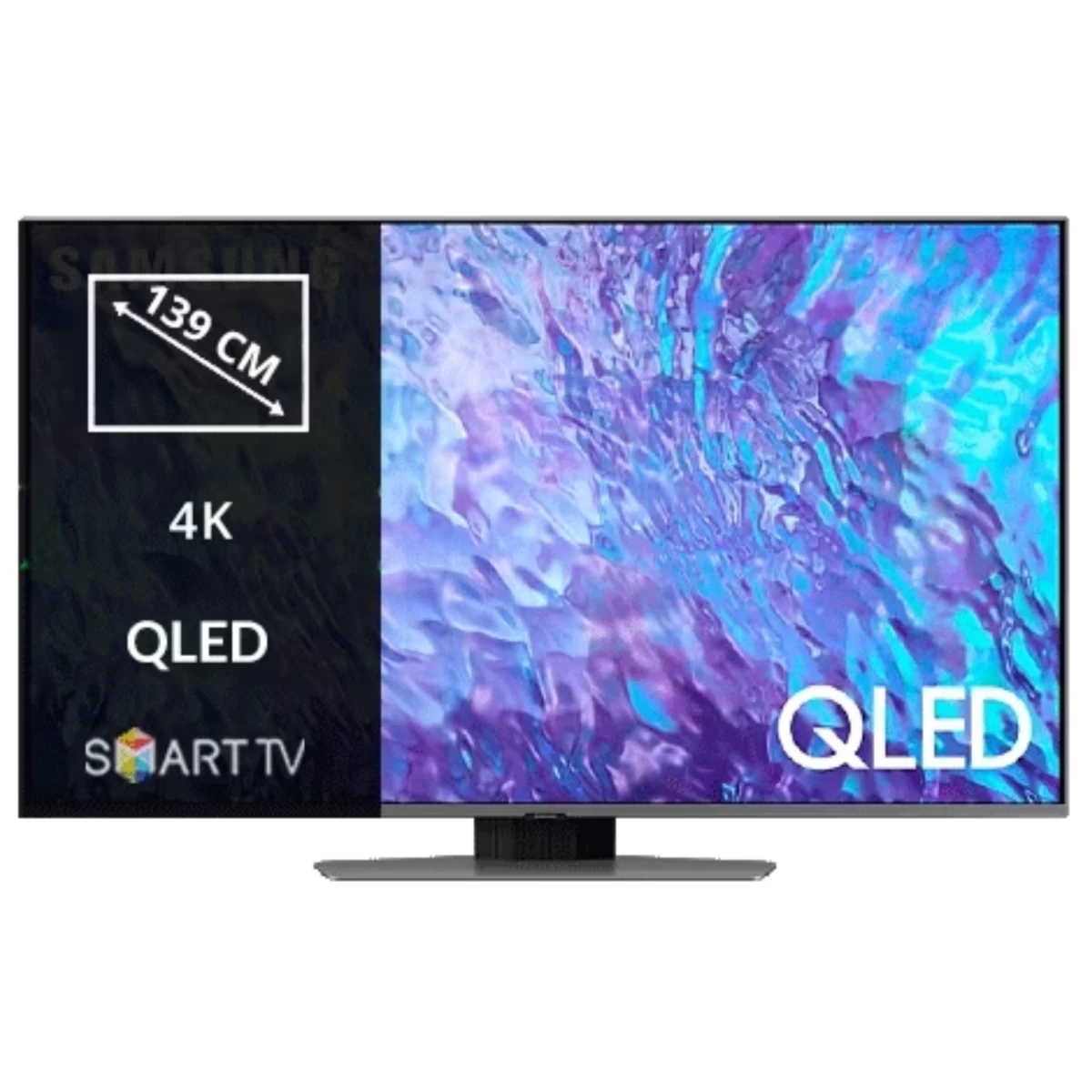 Televizorius Samsung QE55Q77CAT 55 2023m