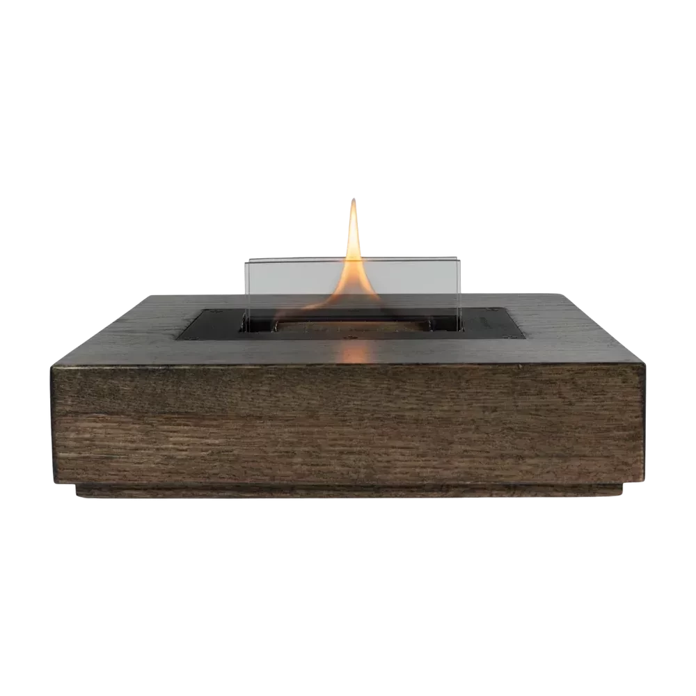 Tenderflame HOLLY 90 OAK stalo židinys, tamsus,naudojamas Tenderfuel skystis