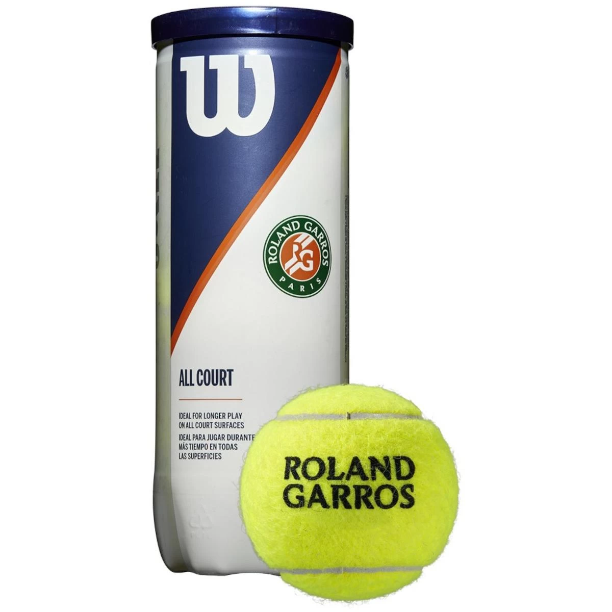 Teniso Rankinė „wilson All Court Roland Garros“ (3 Vnt.) Itf