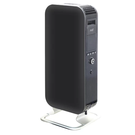 Tepalinis radiatorius MIll AB-H1000DN, 1000 W | Galios lygių skaičius: 3 | Tinka kambariams iki 12–16 m² | Juodas
