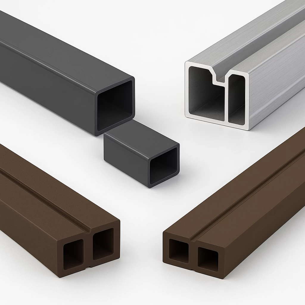 Terasos karkaso profiliai