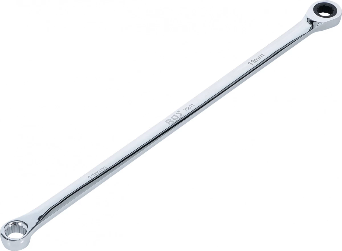 Terkšlinis žiedinis dvipusis veržliaraktis | ilgas tipas | 11 mm (7241)
