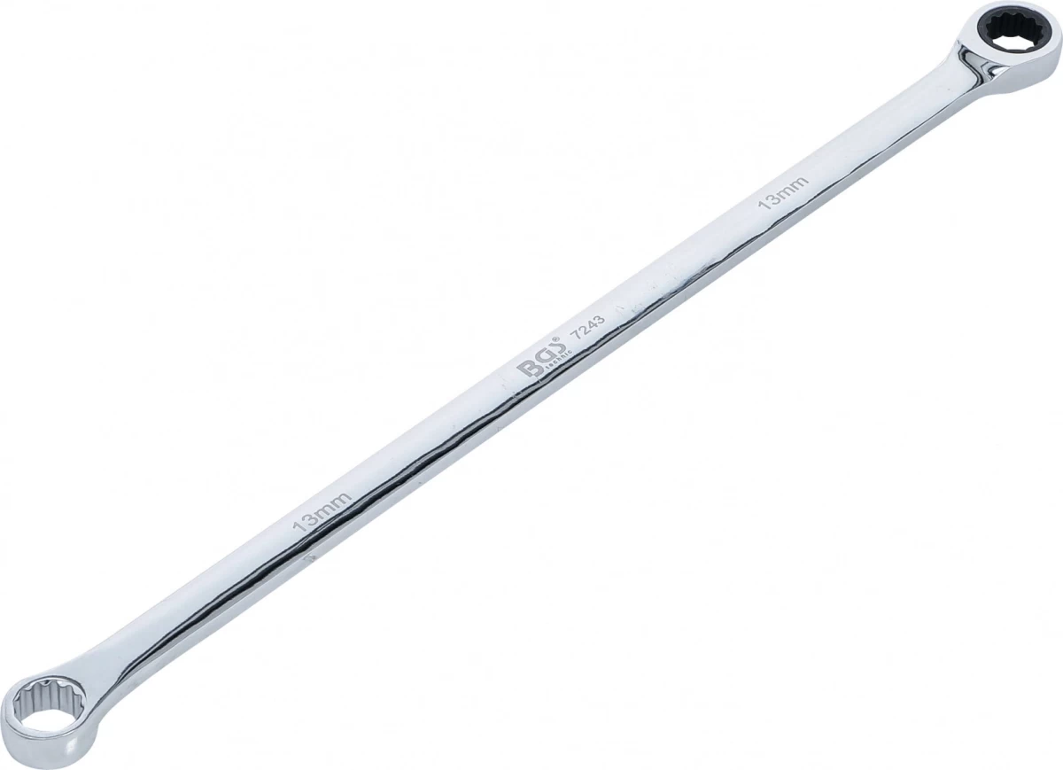 Terkšlinis žiedinis dvipusis veržliaraktis | ilgas tipas | 13 mm (7243)