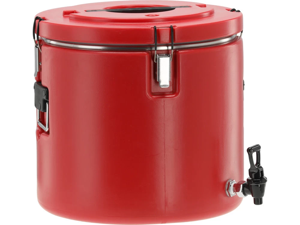 Termosas maisto transportavimui apvalus | su čiaupu | 30l (YG-09233)