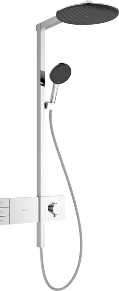 Termostatinė dušo sistema Hansgrohe Raindance Alive S 300 2jet su ShowerSelect Comfort, chromas, 24595000