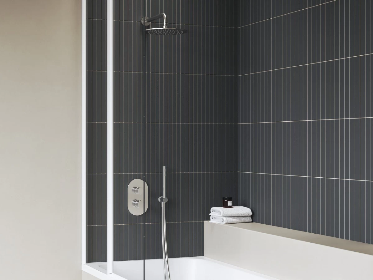 Termostatinis maišytuvas paslėptojo montavimo Chrome II – trijų režimų X070457