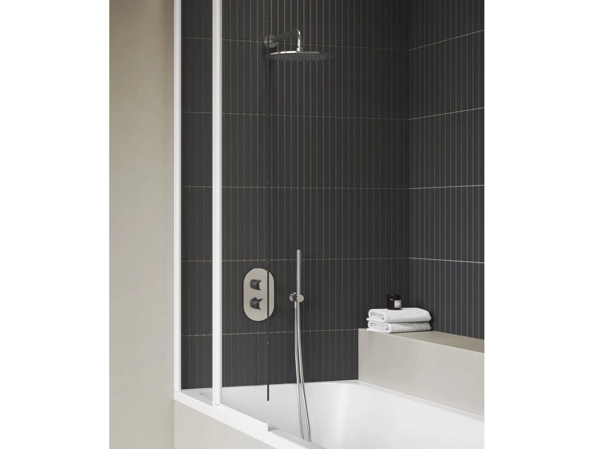 Termostatinis potinkinis vonios/dušo maišytuvas 2 krypčių be korpuso, CHROME II CR II 063.00CR.O2.RB071, chromas X070455