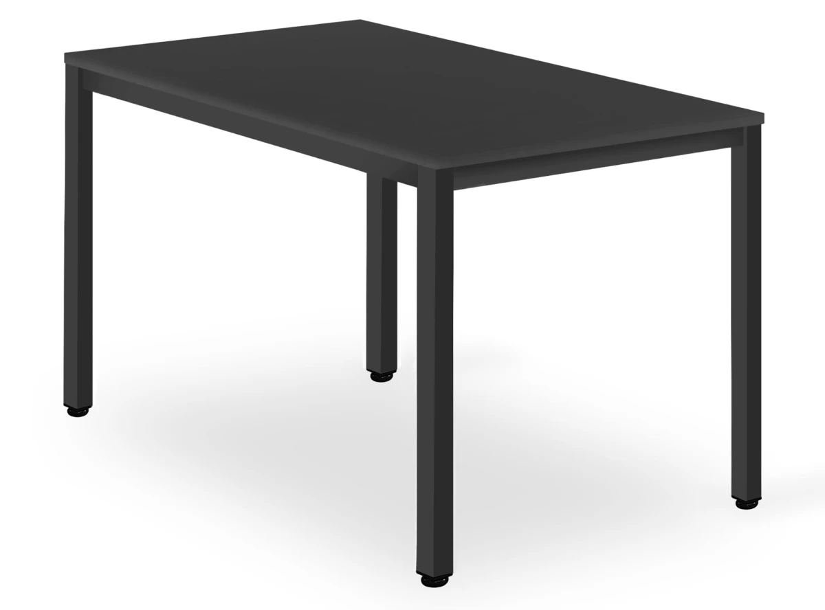 Tessa Stalas 120 Cm X 60 Cm - Juodas / Juodos Kojos