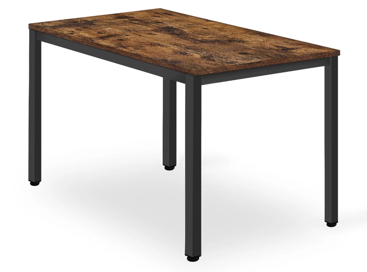 Tessa Stalas 120 Cm X 60 Cm - Kaimiškas / Juodos Kojos