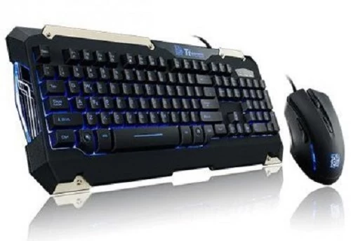Thermaltake Commander Gaming Gear Combo Klaviatūra Ir Pelė Kb-cmc-plblus-01