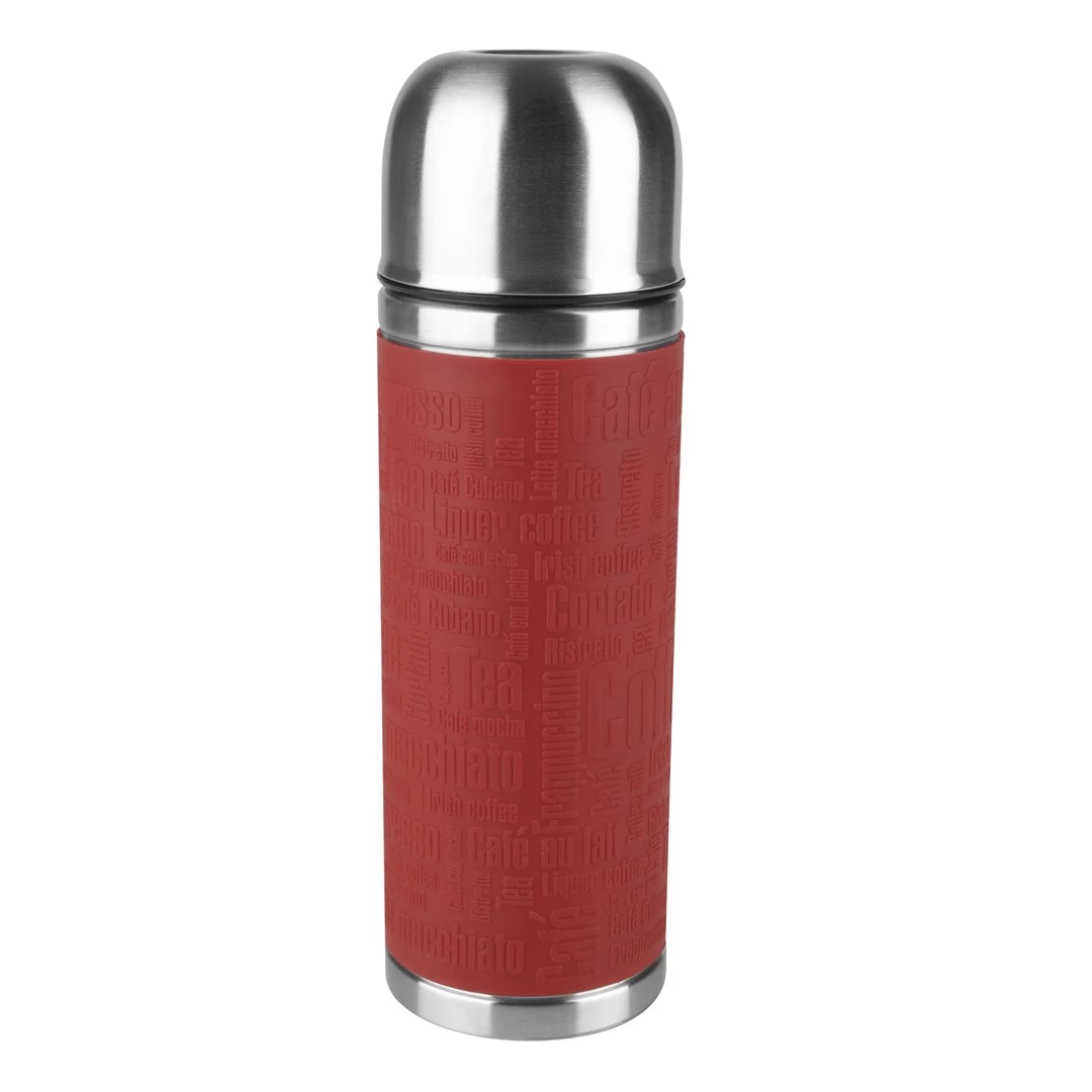 Thermos Tefal K3068414 (1000 ml ; Silicon, Stainless steel; red color)