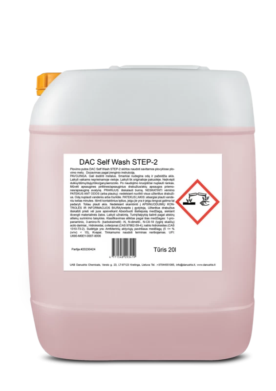 DAC Bekontaktės plovimo putos STEP-2