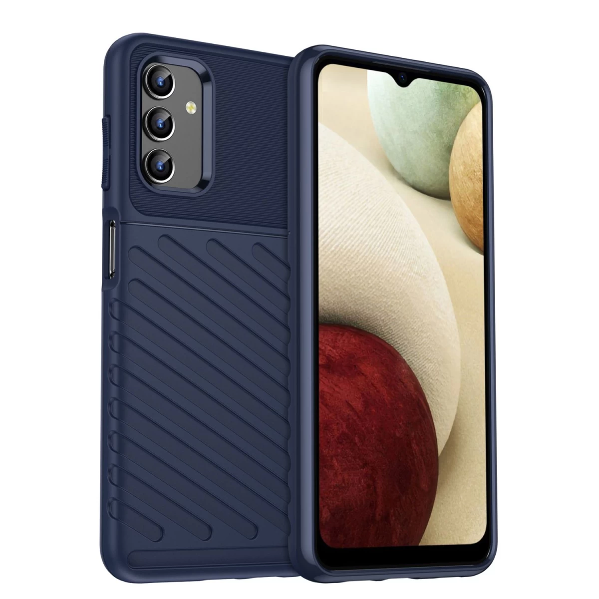 thunder Case Lankstus šarvuotas Dėklas, Skirtas samsung Galaxy A13 5g, Mėlynos Spalvos