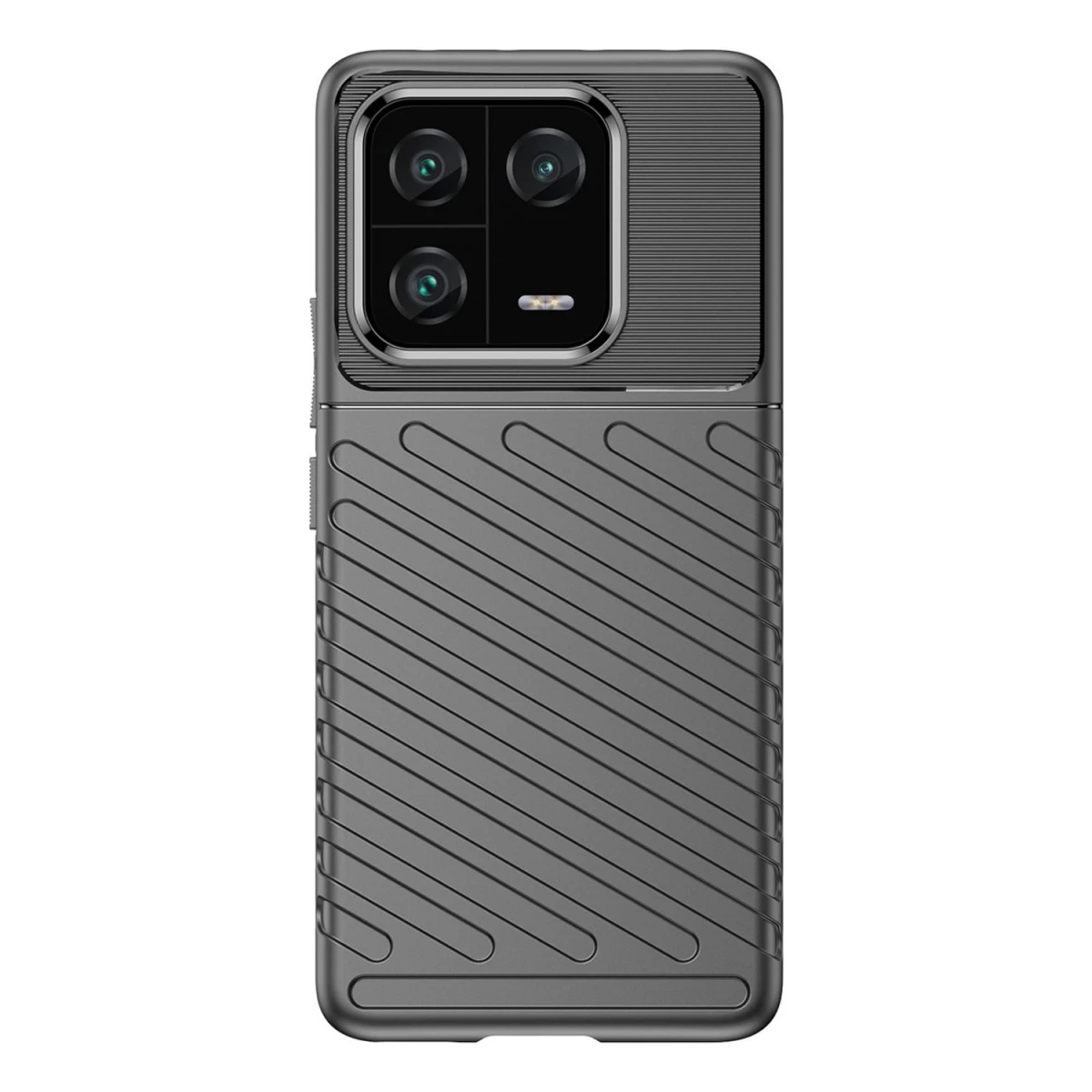 thunder Case Silikoninis šarvuotas Dėklas, Skirtas xiaomi 13 Pro, Juodas
