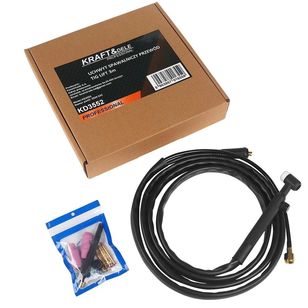 TIG LIFT 3M suvirinimo degiklis Kraft&amp;Dele, KD3552