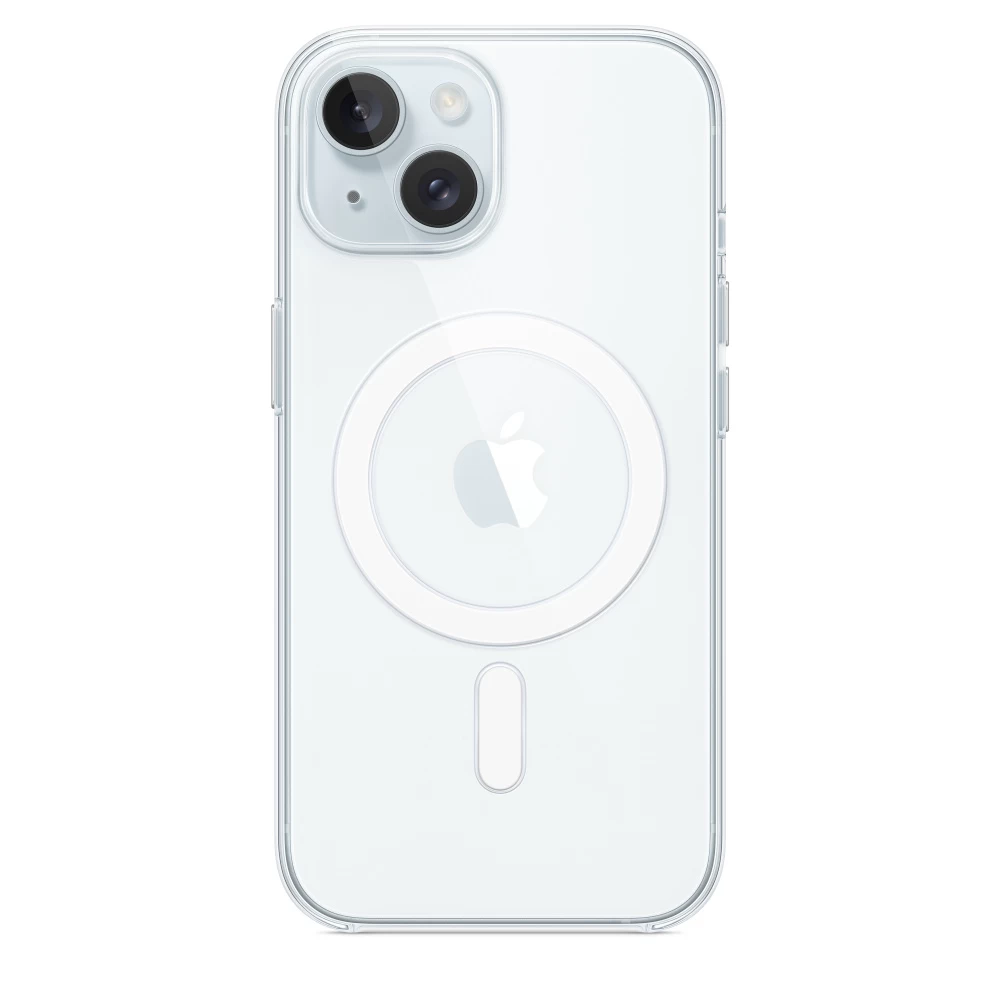 Tikras Silikoninis Dėklas Iphone 15 Apple Clear Case Skaidrus