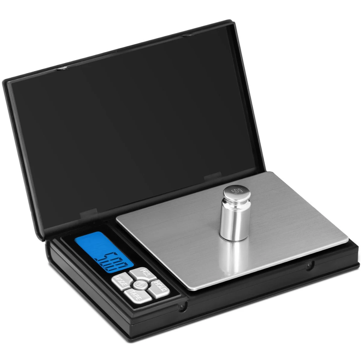 Tikslios Juvelyrinės Kišeninės Svarstyklės Su Lcd Ekranu, Skaičiuojančios 3 Kg / 0,1 G Tikslios Juvelyrinės Kišeninės Svarstyklės Su Lcd Ekranu, Skaičiuojančios 3 Kg / 0,1 G