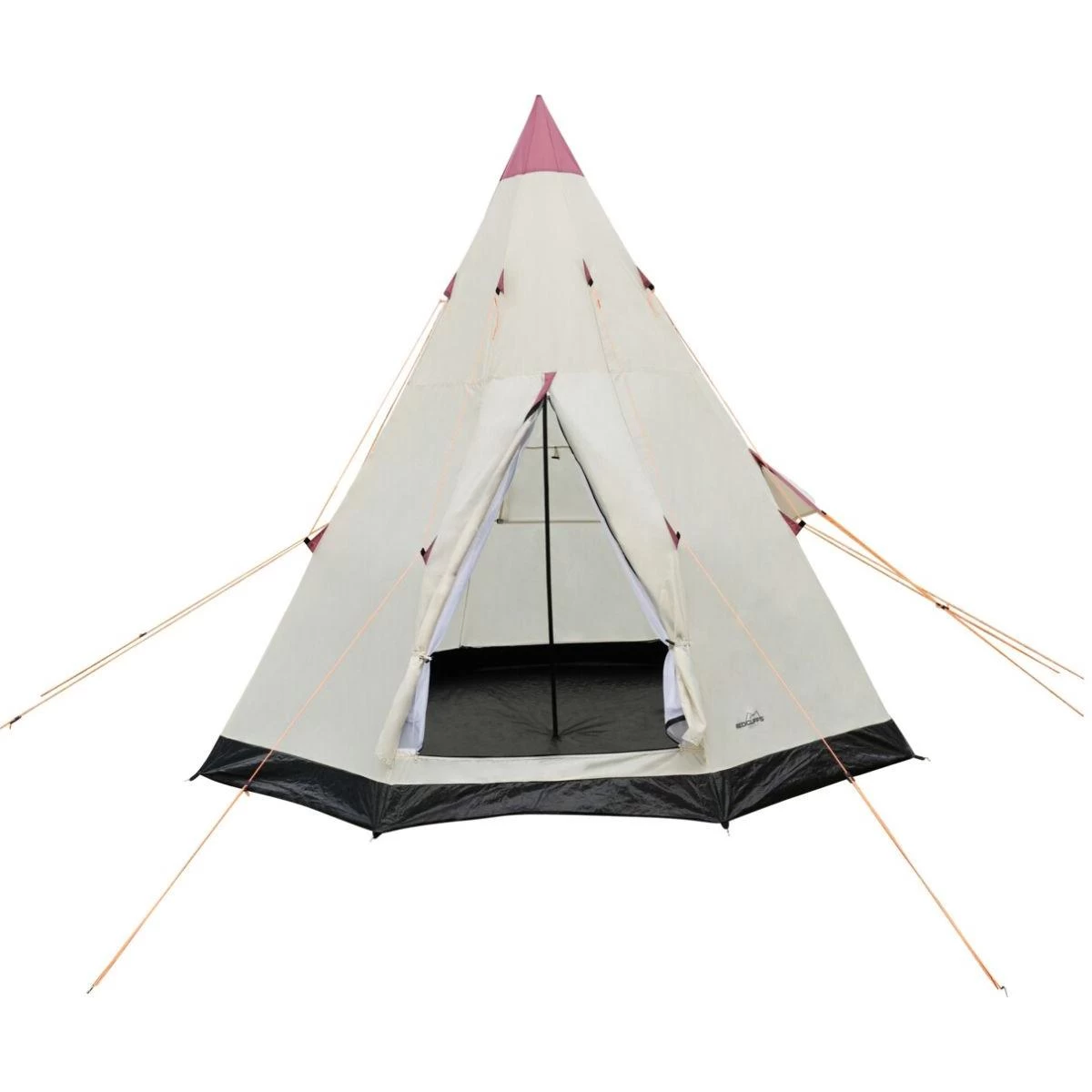 Tipi Palapinė 250x250x240cm Beige Redcliffs