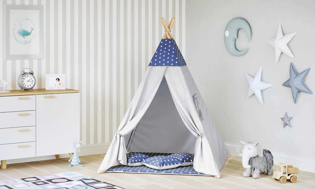 Tipoo žvaigždžių Palapinė Tipoo Stars Navy Grey