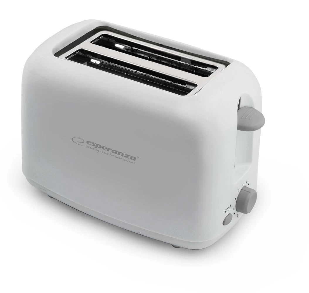 Toaster Esperanza Ciabatta EKT002 (600W; white color)