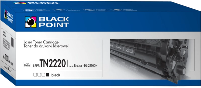 Tonerio Kasetė Black Point Lbpbtn2220 Brother Tn-2220 Lbpbtn2220