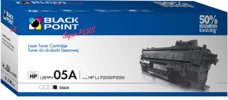 Tonerio Kasetė Black Point Lbpph05a, Pakeičianti Hp Ce505a Lbpph05a