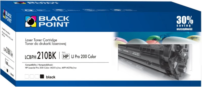 Tonerio Kasetė Black Point Lcbph210bk, Pakeičianti Hp Cf210a Lcbph210bk