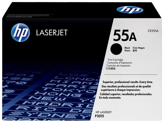 Tonerio Kasetė Hp 55a Juoda (ce255a)