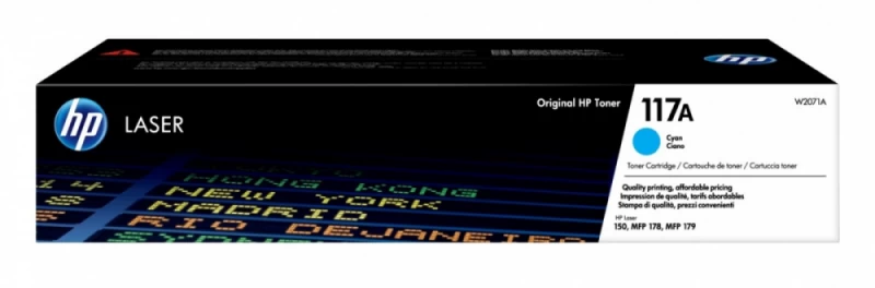Toneris Hp Toneris Hp 117a Cyan (w20721) W2071a
