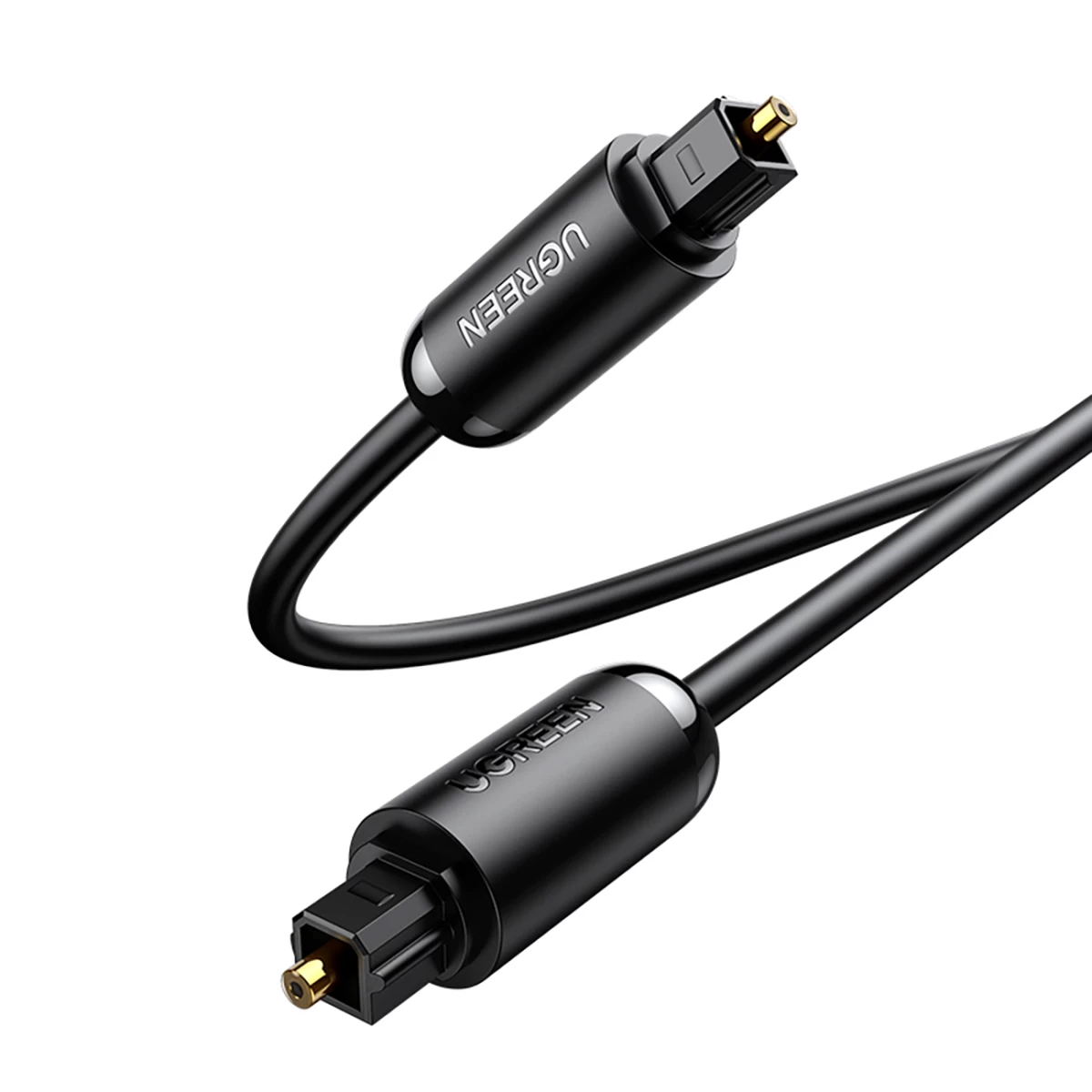 Toslink Spdif Optinis Garso Kabelis 2 M - Juodas