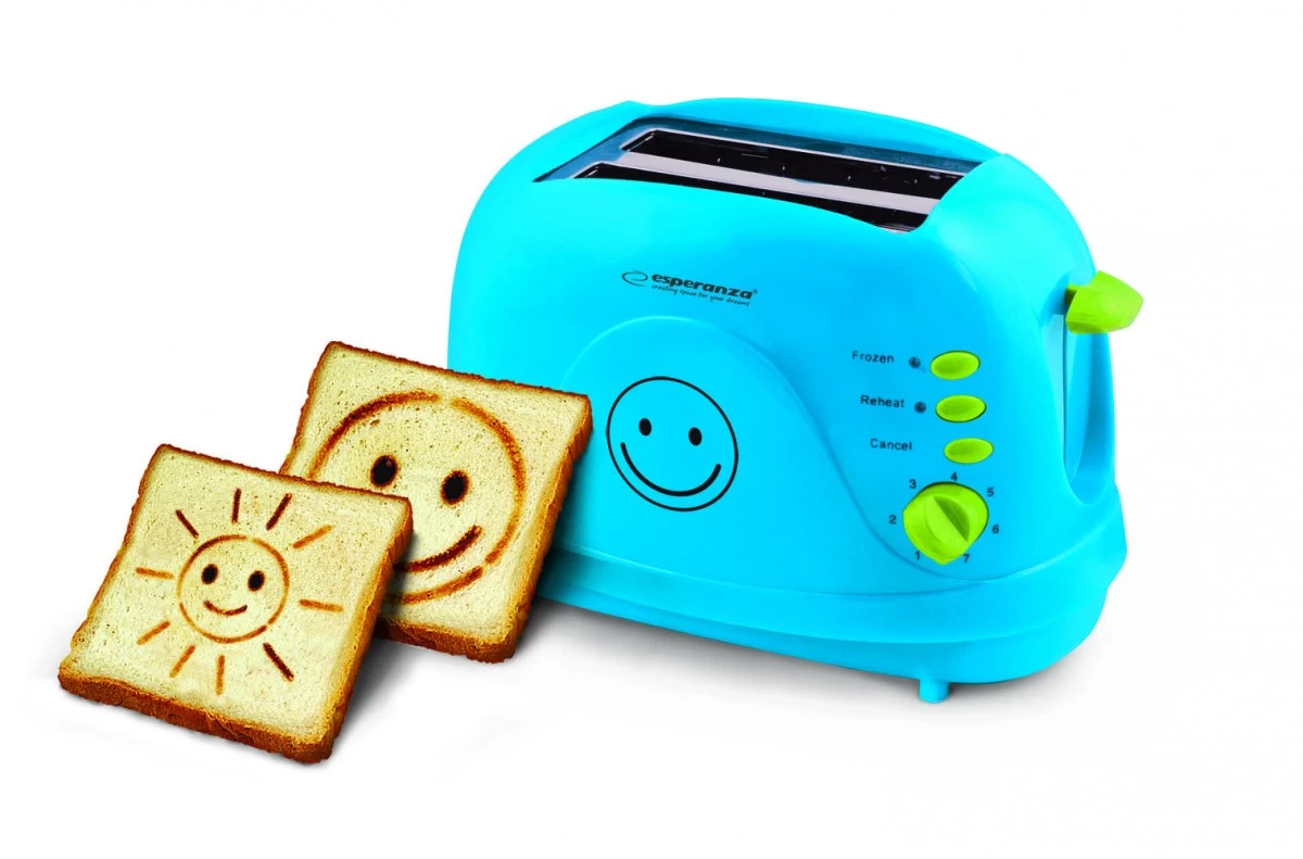TOSTER SMILEY BLUE