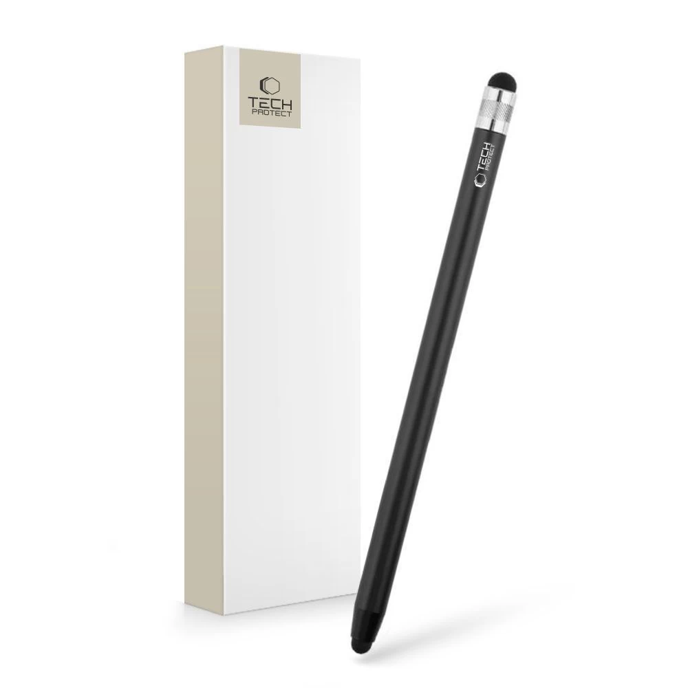 touch Stylus Dvipusis Talpinis Rašiklis - Juodas