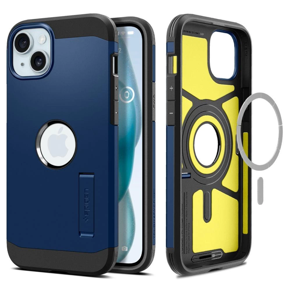 Tough Armor Magsafe Dėklas Iphone 15, Mėlynas