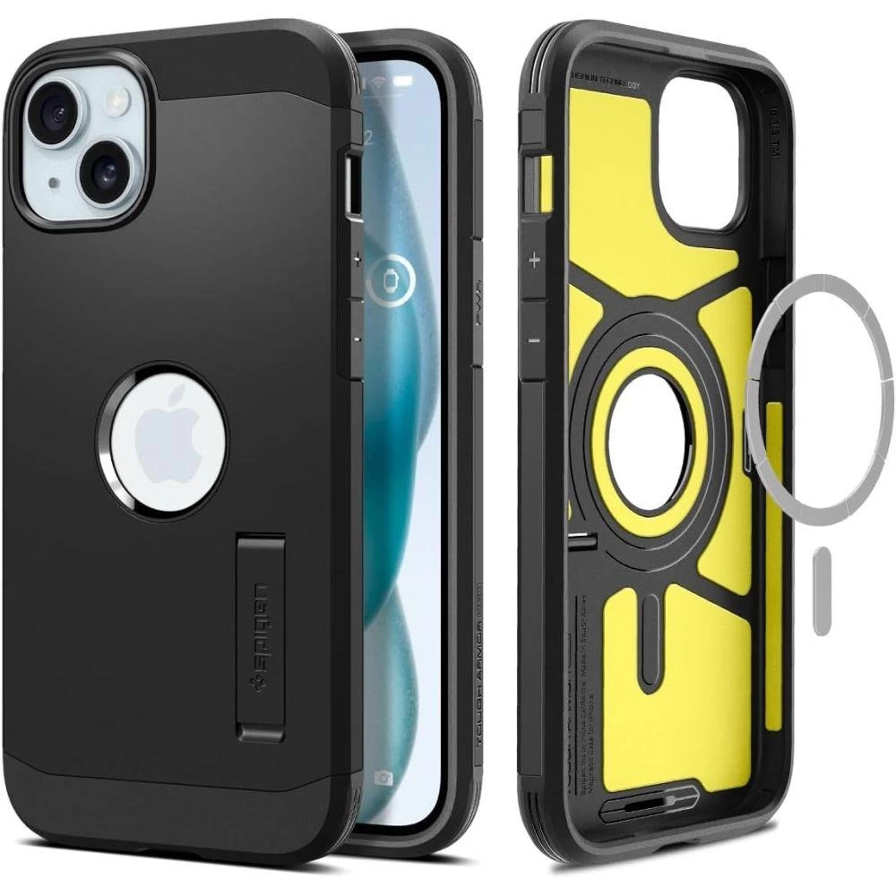 Tough Armor Magsafe Dėklas Iphone 15 Plus Juodos Spalvos