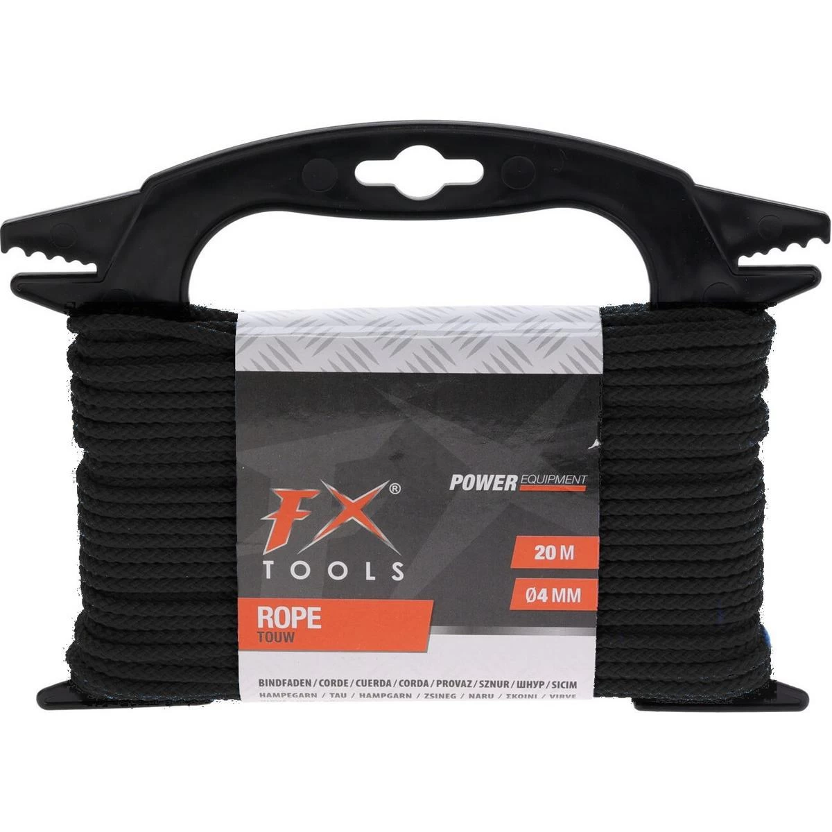 Tourist Line 4mmx20m Black