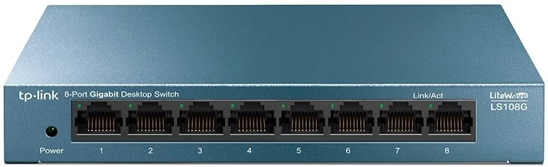Tp-link Litewave Komutatorius Ls108g Ls108g (8x 10/100/1000 )
