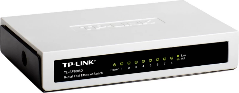 Tp-link Tl-sf1008d Komutatorius (8x 10/100 )